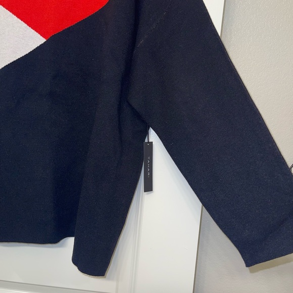 Tahari mock neck sweater - Picture 2 of 7